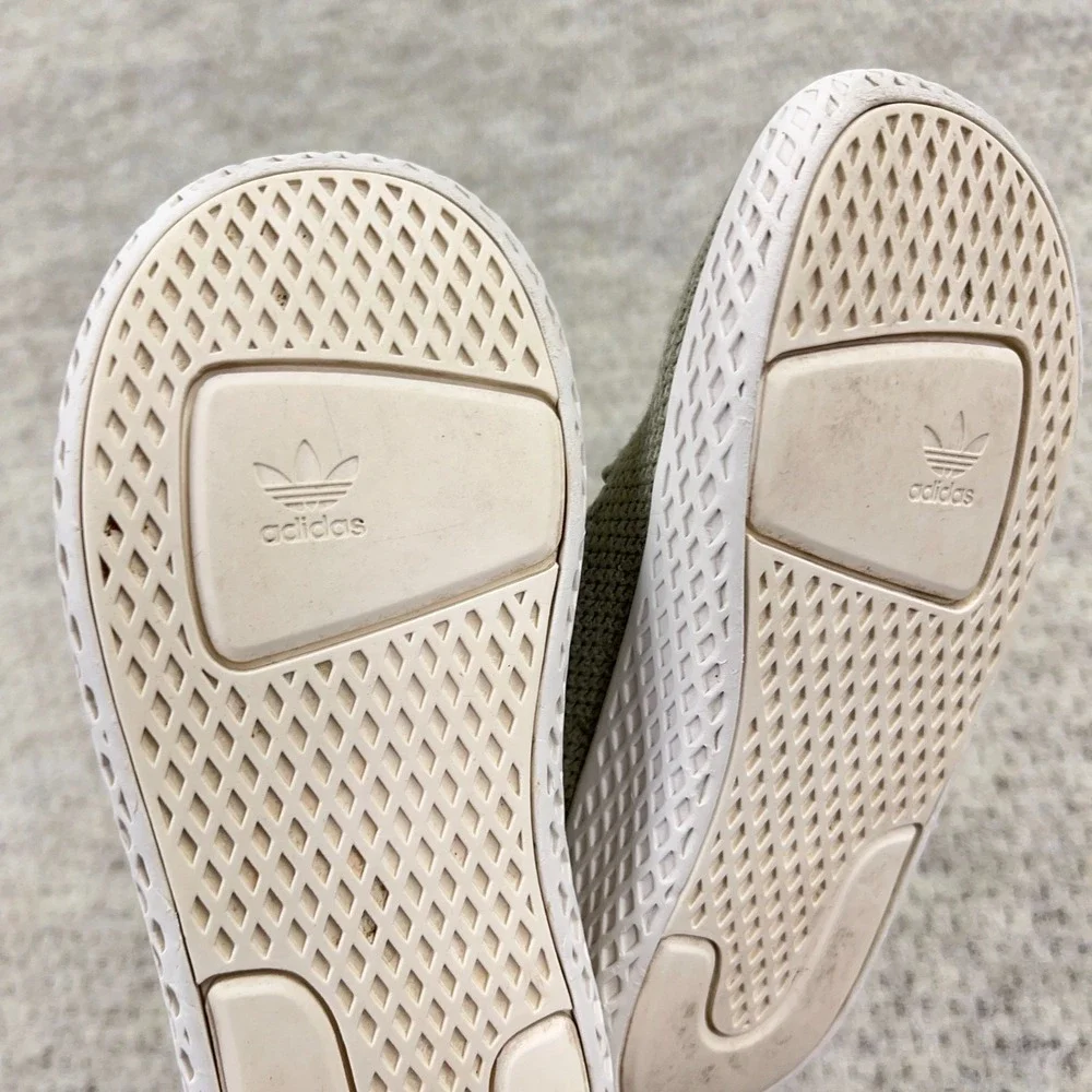 Adidas Originals HU Pharrell Williams Toddler US 8K Tan Beige Sneakers‎ Shoes